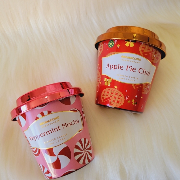 🩷🩷AROMACCINO BAKERY & CAFE SCENTED CANDLE SET OF 2🩷🩷 - Picture 4 of 7